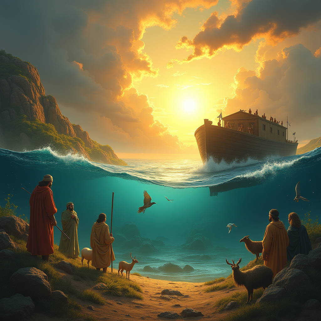 Cover image for Genesis Chapter 8: The Flood Subsides