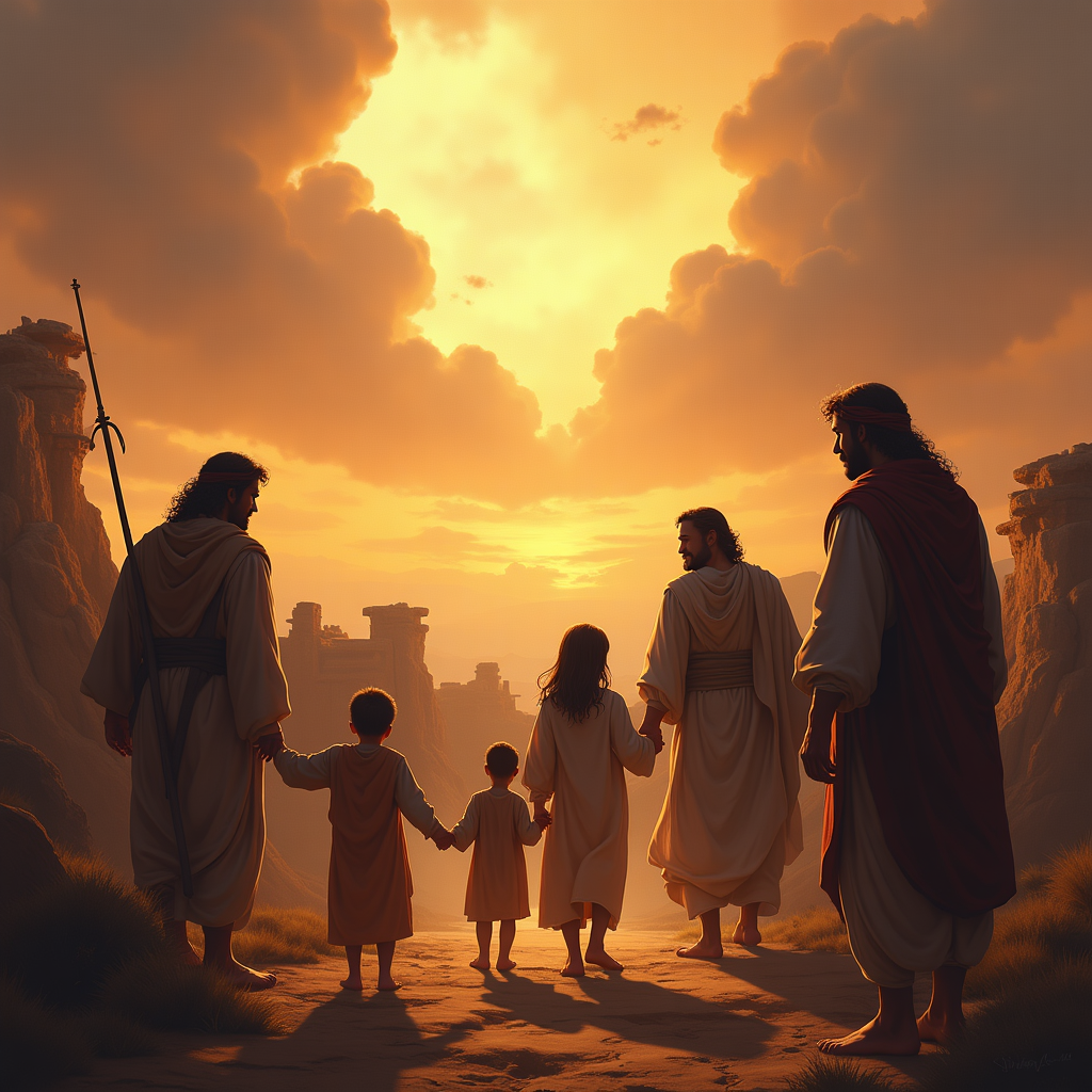Cover image for Genesis Chapter 31: Jacob Flees from Laban