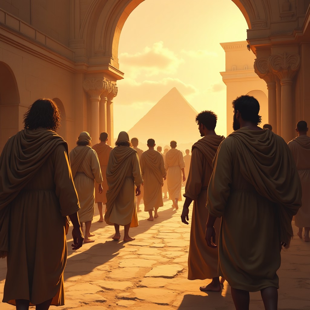 Cover image for Genesis Chapter 42: Joseph's Brothers Go to Egypt