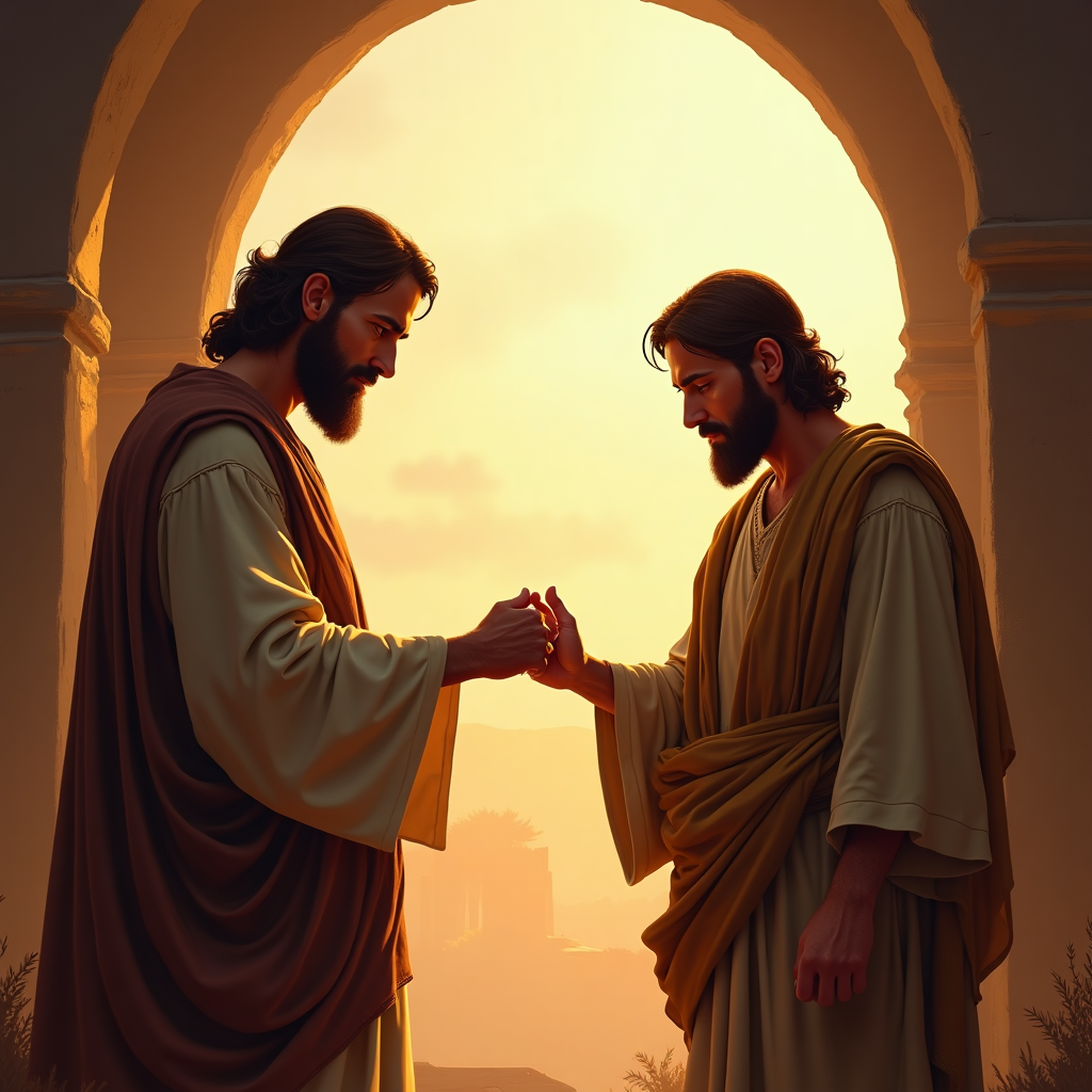Cover image for Genesis Chapter 48: Jacob Blesses Joseph's Sons