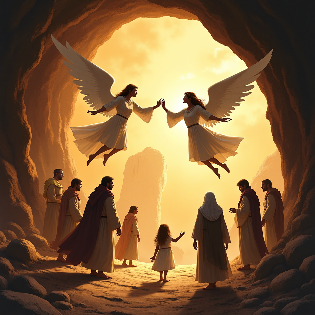 Cover image for Genesis Chapter 19: The Destruction of Sodom and Lot's Escape
