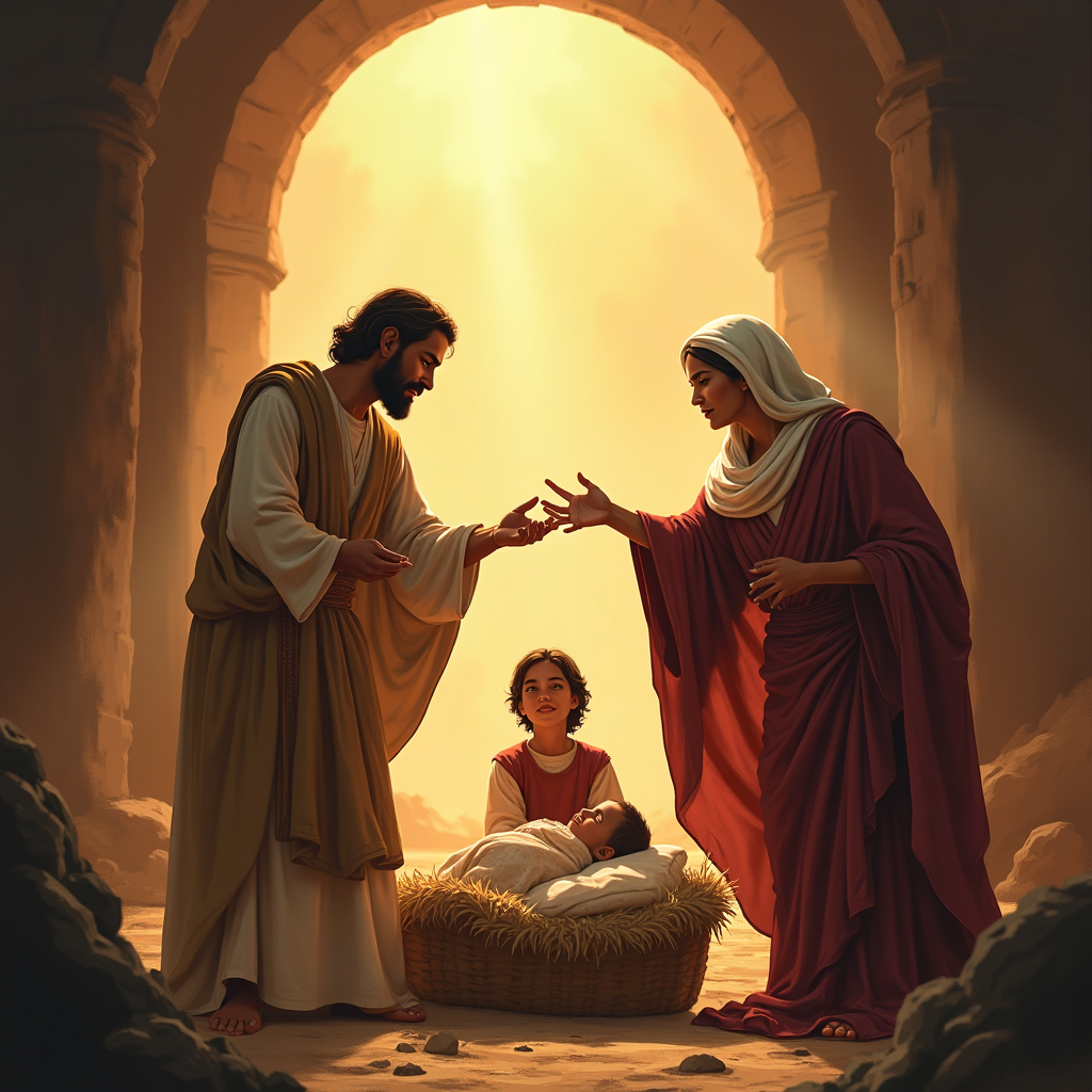 Cover image for Genesis Chapter 21: The Birth of Isaac and Covenant with Abimelech