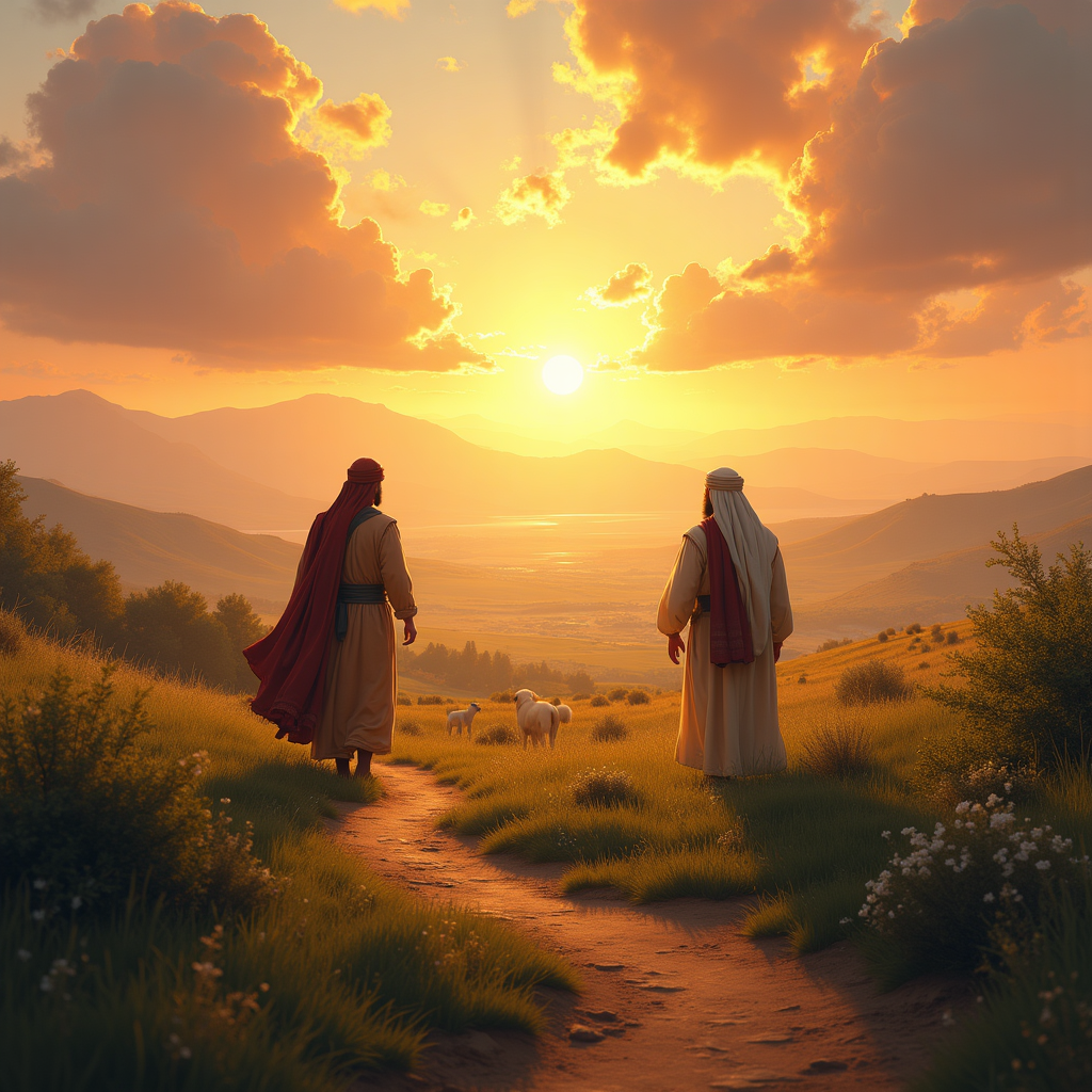 Cover image for Genesis Chapter 13: Abram and Lot Separate