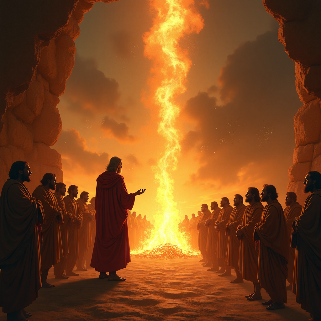 Cover image for Leviticus Chapter 9: The Priestly Offerings and God's Glory