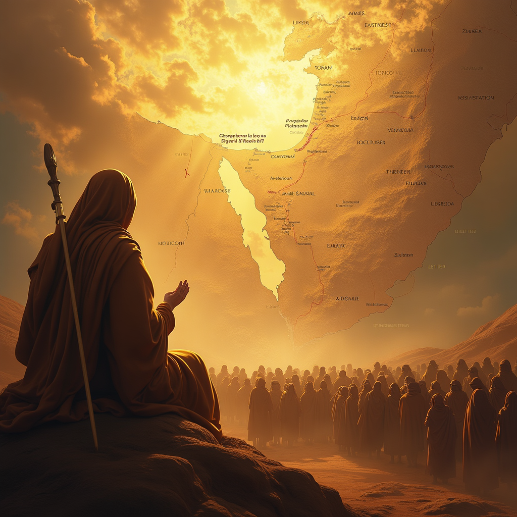 Cover image for Numbers Chapter 34: The Borders of Canaan
