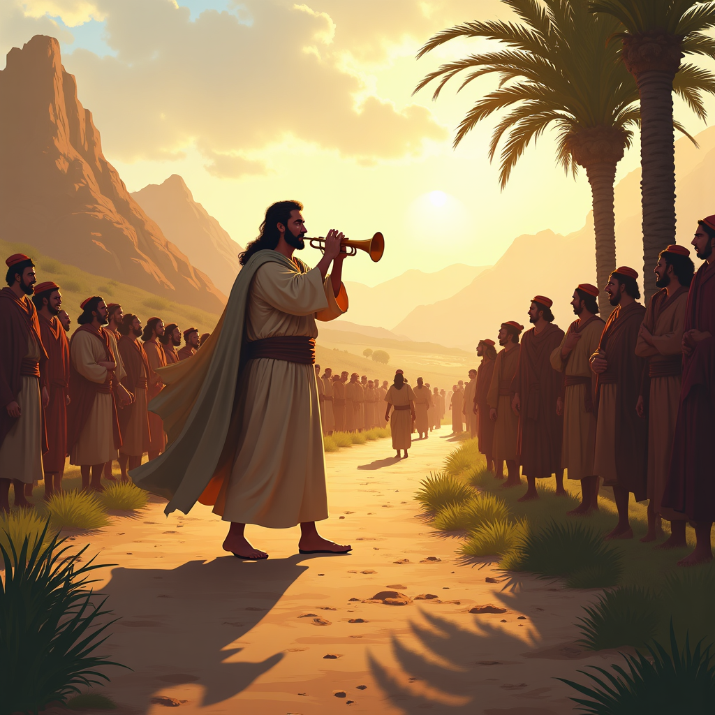 Cover image for Numbers Chapter 10: The Trumpets and the Journey