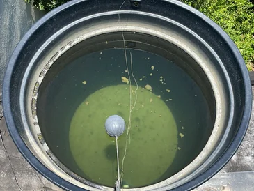 Limpieza de tanque elevado en Valledupar por DH2OCOL — Tanque con BIOFLIM