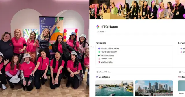Her Tech Circle rebuilt a community from scratch using Notion