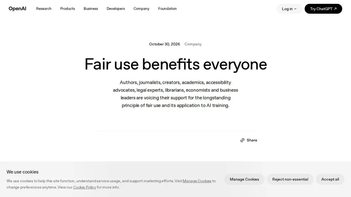 Fair use benefits everyone