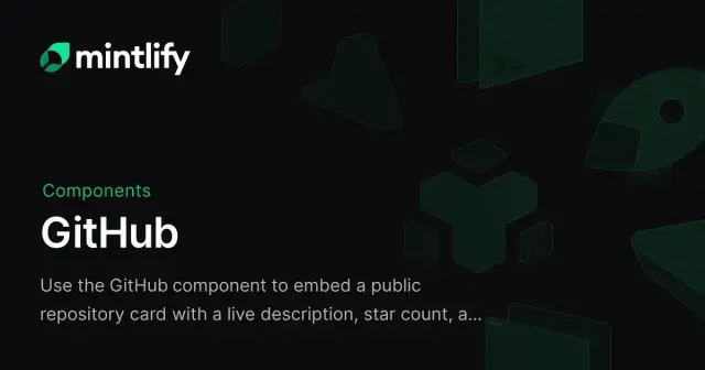 GitHub - Mintlify