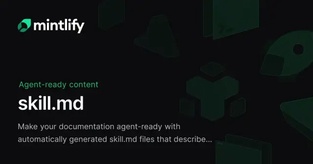 skill.md - Mintlify