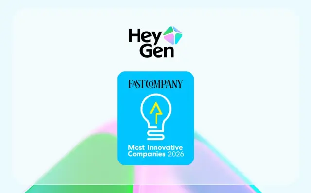 HeyGen Named Fast Company Most Innovative Company 2026