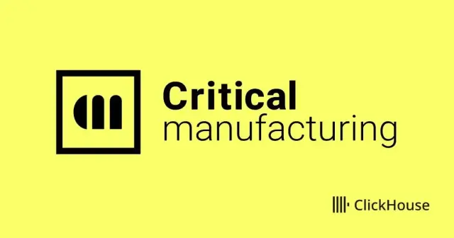 How Critical Manufacturing uses ClickHouse to bring real-time intelligence to the factory floor