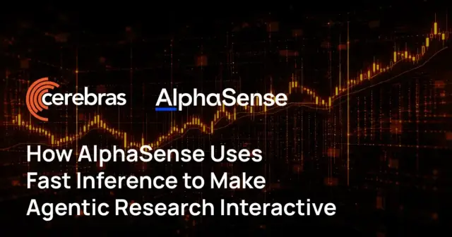 How AlphaSense Uses Fast Inference for Agentic Research