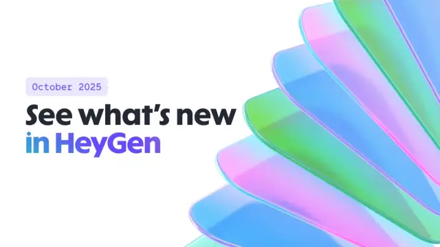 HeyGen October 2025 product release