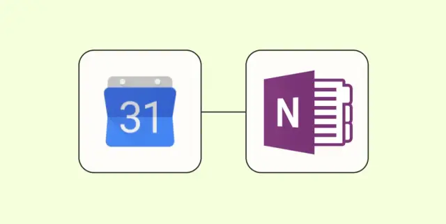 Create automatic event notes with OneNote and Google Calendar