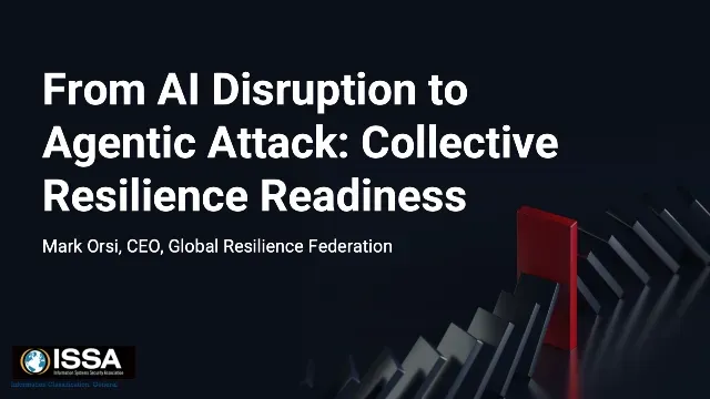 From AI Disruption to Agentic Attack: Collective Resilience Readiness