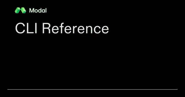 CLI Reference