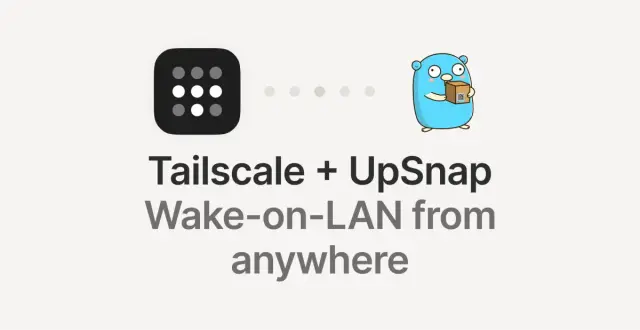 Make a dedicated Wake-on-LAN server with Tailscale