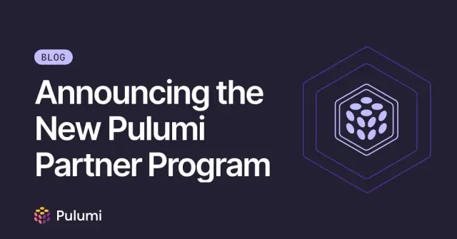 Announcing the New Pulumi Partner Program