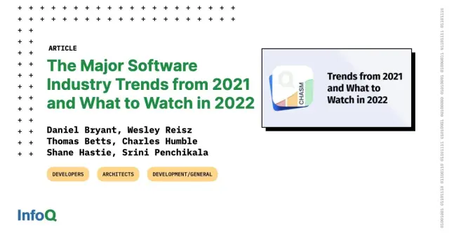 The Major Software Industry Trends from 2021 and What to Watch in 2022