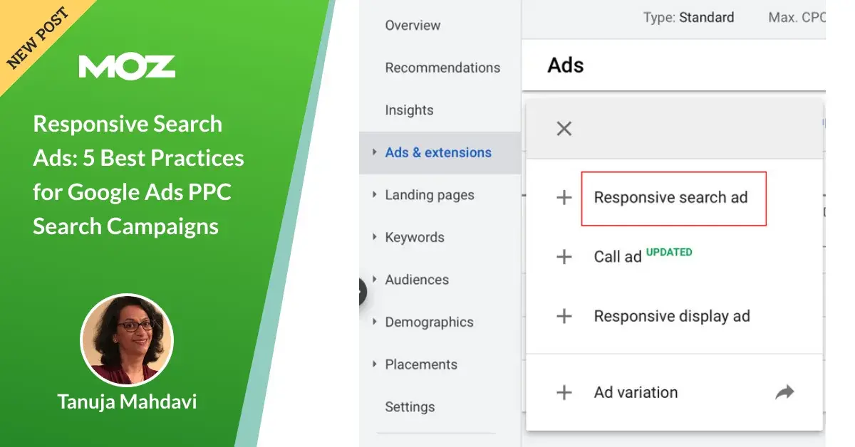 Responsive Search Ads: 5 Best Practices for Google Ads PPC Search Campaigns