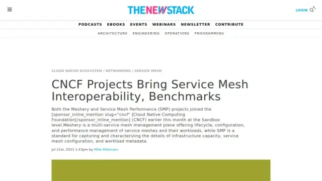 CNCF Projects Bring Service Mesh Interoperability, Benchmarks