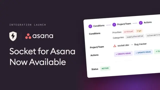 Socket for Asana Is Now Available