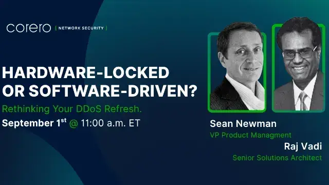 Hardware-Locked or Software-Driven? Rethinking Your DDoS Refresh.