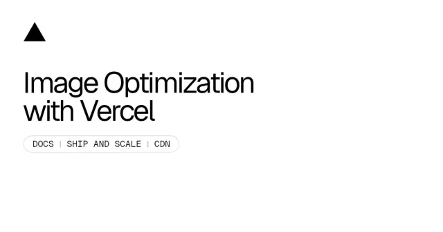 Image Optimization with Vercel