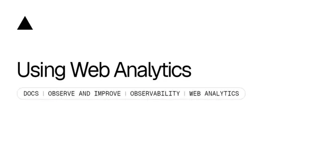Using Web Analytics