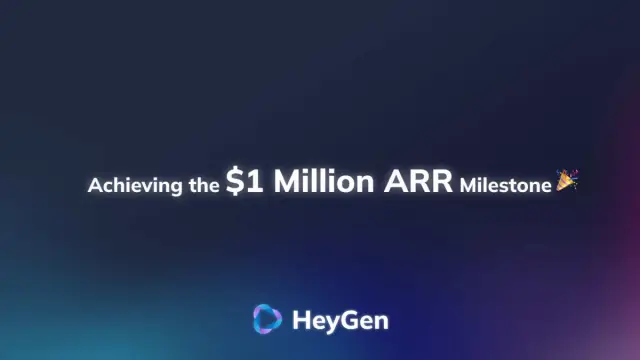 0 - 1M ARR in 7 months | HeyGen