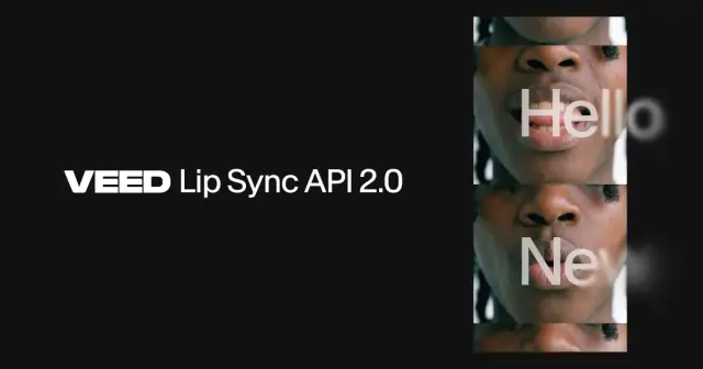 Lip Sync AI | VEED Lipsync v2 API on fal