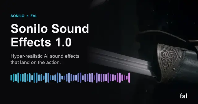 Sonilo Sound Effects 1.0 - Hyper-Realistic AI Sound Effects