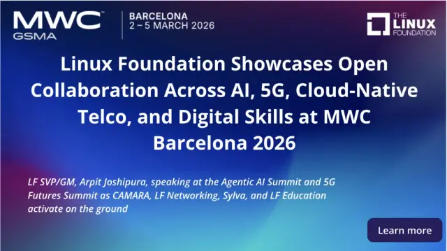 Linux Foundation Showcases Open Collaboration Across AI, 5G, Cloud-Native Telco, and Digital Skills