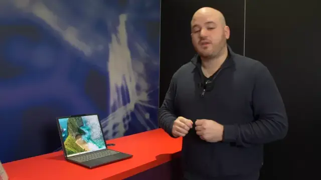 See Lenovo's Gesture-Controlled, Rollable ThinkBook Laptop in Action