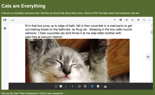 Wrangling Control Over PDFs with the Adobe PDF Embed API
