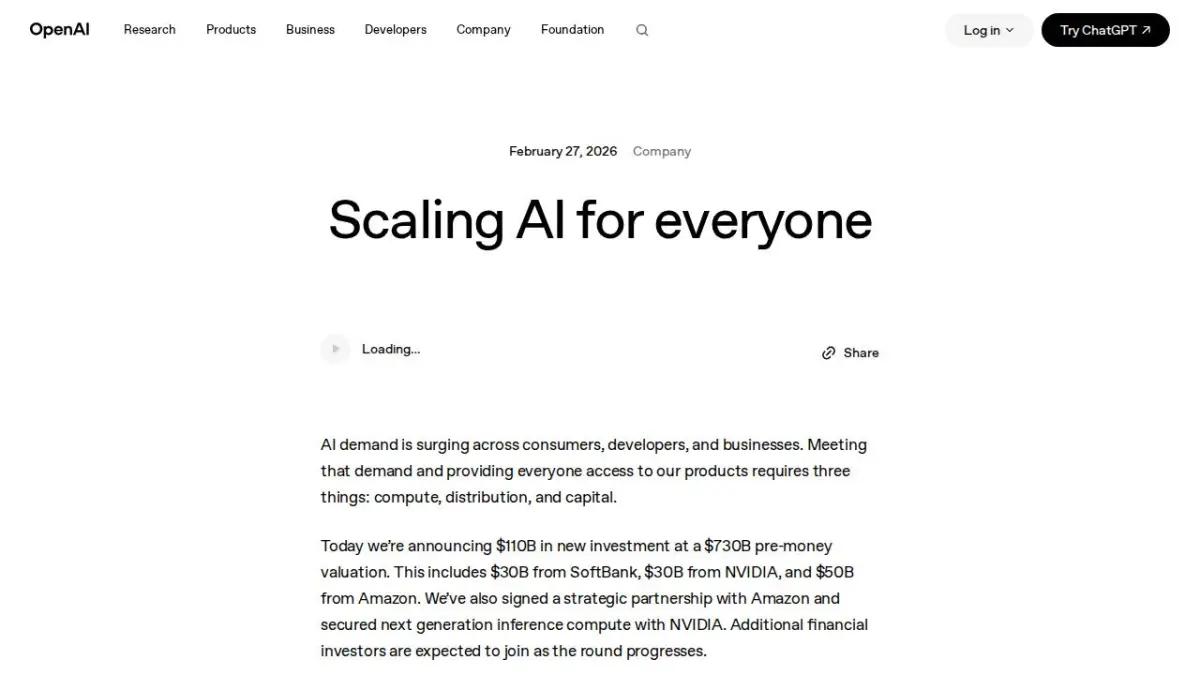 Scaling AI for everyone