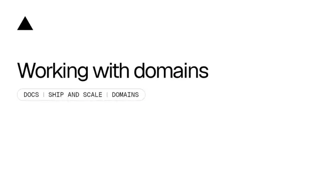 Working with domains
