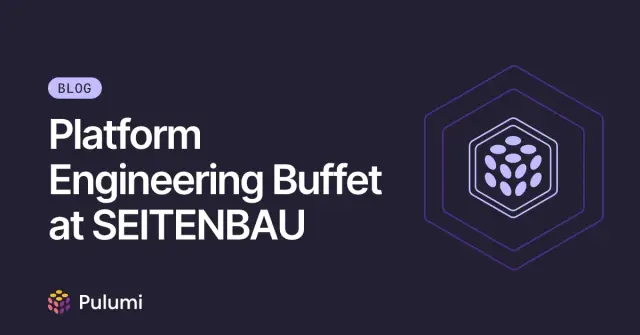 Platform Engineering Buffet at SEITENBAU