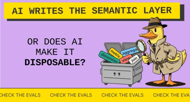 AI Writes the Semantic Layer