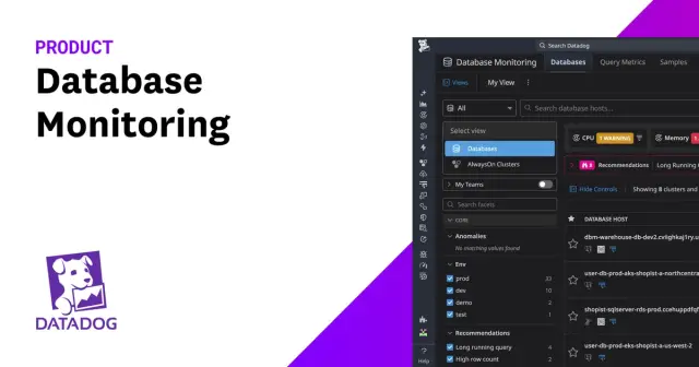 Database Monitoring | Datadog
