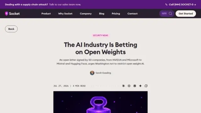 The AI Industry Is Betting on Open Weights