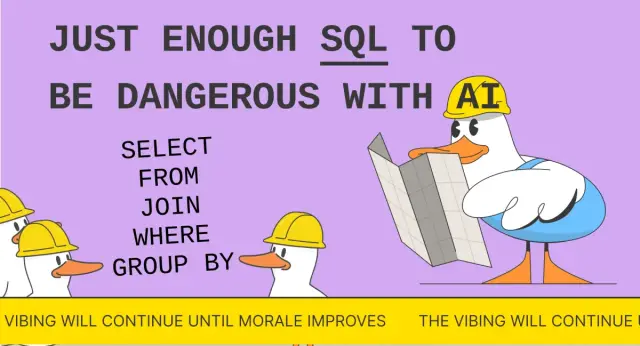 Just Enough SQL to Safely Use AI for Data Analysis