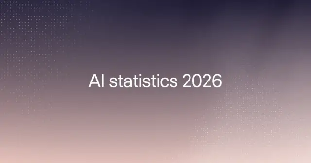 AI Statistics 2026: Adoption, Usage & Workforce Trends