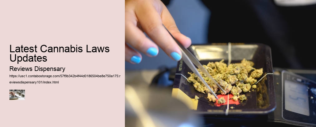 Latest Cannabis Laws Updates