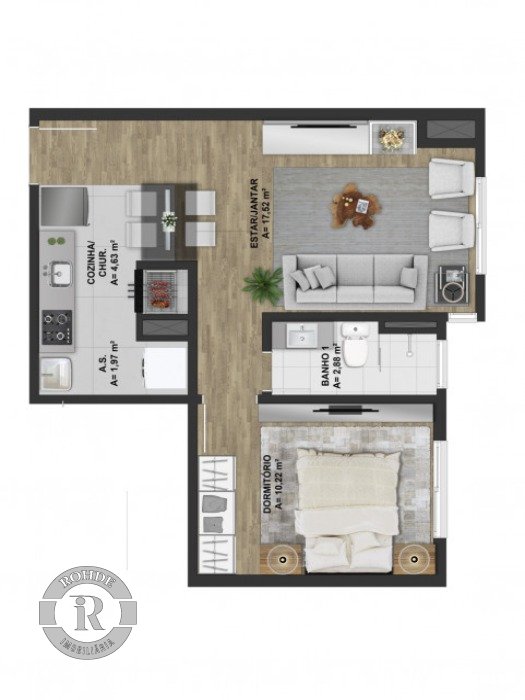 Foto 6 - Apartamento De 1 Dormitório Em Gramado em Gramado, bairro Tirol