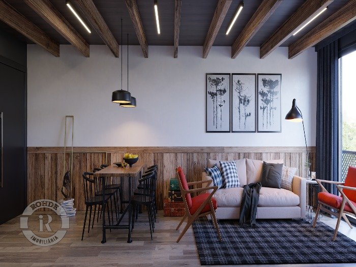 1 - Apartamento De Dois Dormitórios Em Gramado em gramadoAvenida Central