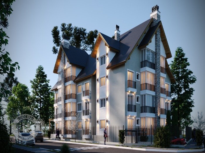 1 - Apartamento De Dois Dormitórios Em Gramado em gramadoAvenida Central
