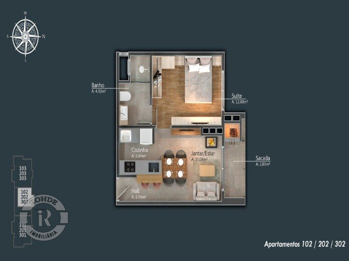 Foto 7 - Apartamento De 1 Dormitório Em Canela em Canela, bairro CENTRO
